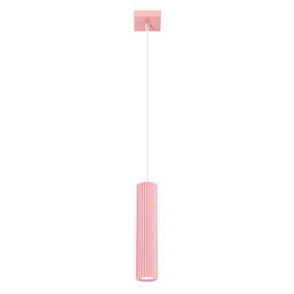 Brilagi - Suspension LED sur câble CRESTO 1xGU10/10W/230V rose