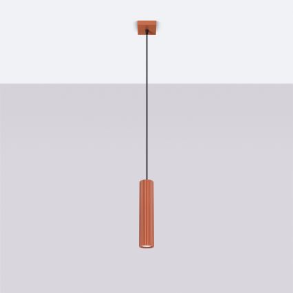 Brilagi - Suspension LED sur câble CRESTO 1xGU10/10W/230V rouge