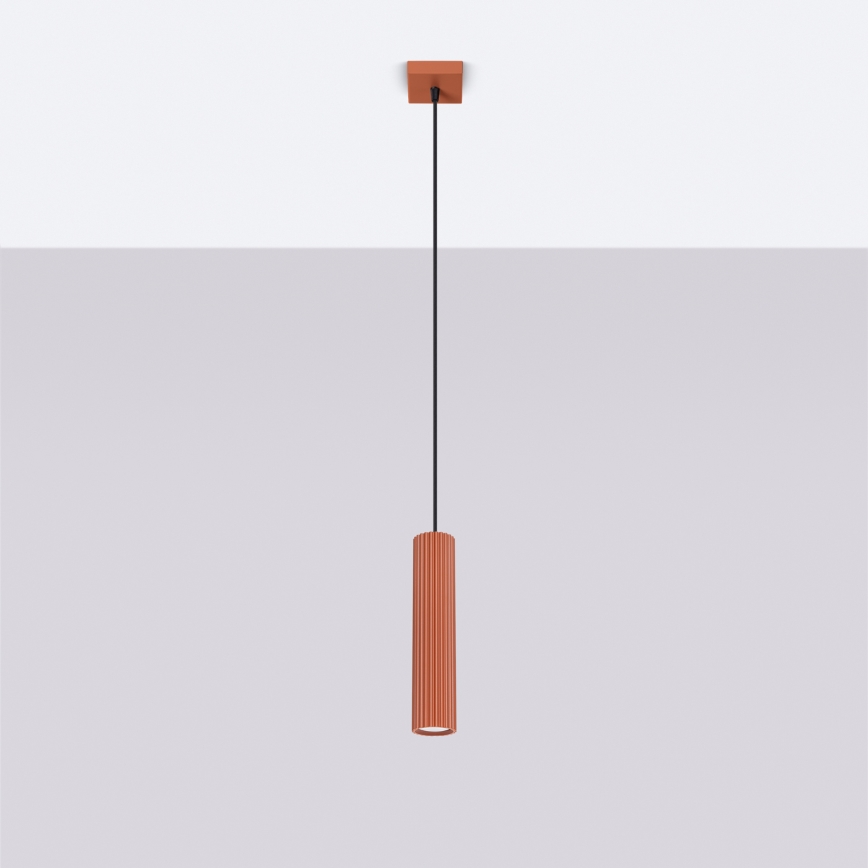 Brilagi - Suspension LED sur câble CRESTO 1xGU10/10W/230V rouge