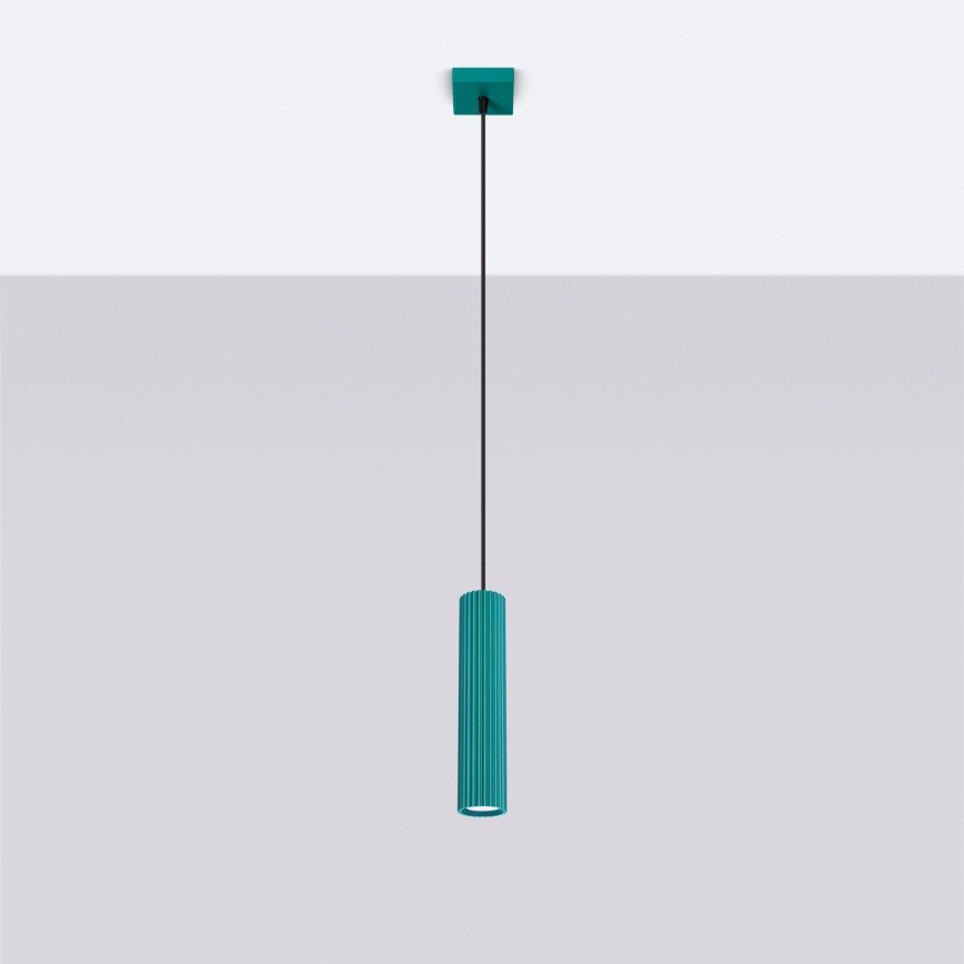 Brilagi - Suspension LED sur câble CRESTO 1xGU10/10W/230V turquoise