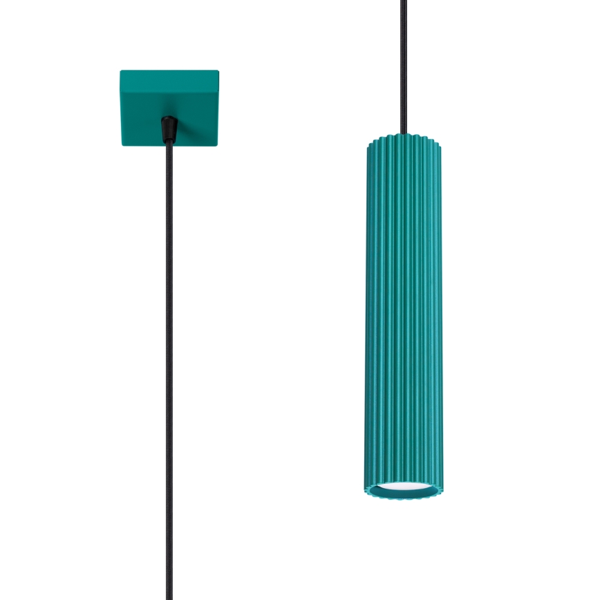 Brilagi - Suspension LED sur câble CRESTO 1xGU10/10W/230V turquoise