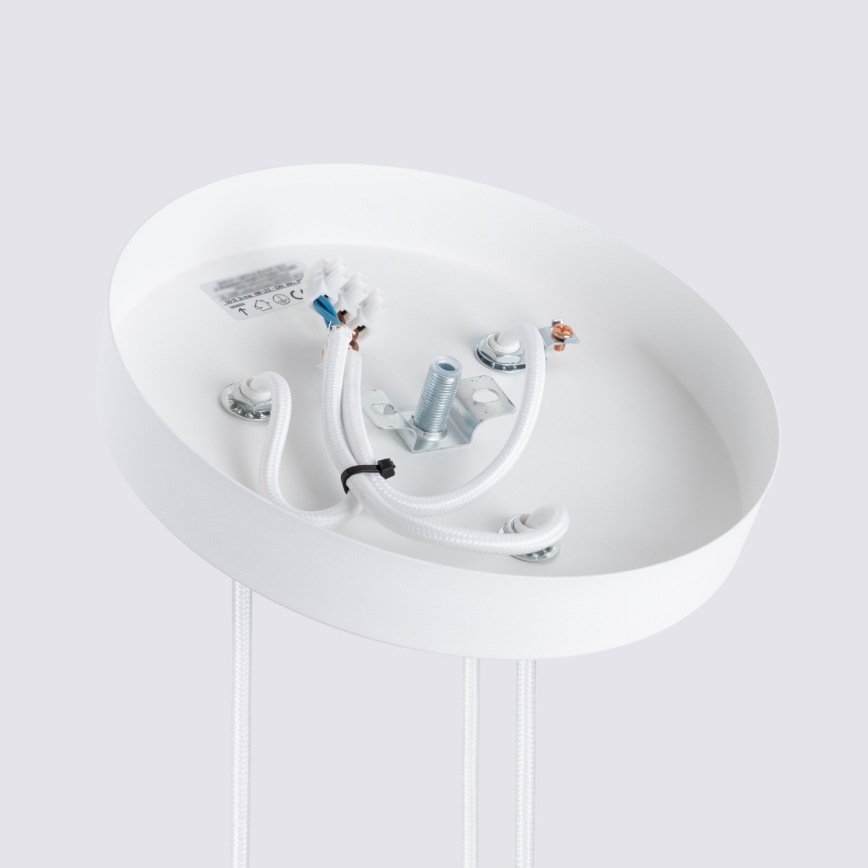 Brilagi - Suspension LED sur câble CRESTO 3xGU10/10W/230V blanche