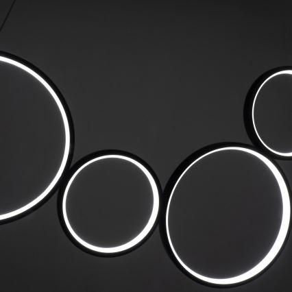 Brilagi - Suspension LED sur câble ECHO LED/60W/230V 4000K 100 cm noire