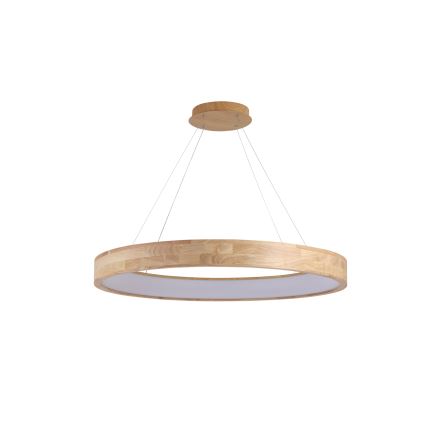 Brilagi - suspension LED sur câble FALCON WOOD LED/60W/230V 3000/4000/6000K Ø 80 cm bois