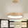 Brilagi - Suspension LED sur câble FALCON WOOD MODERN LED/40W/230V 3000/4000/6000K Ø 60 cm en bois