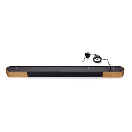 BRILAGI - Suspension LED sur câble GARDALINE LED/100W/230V chêne/noir