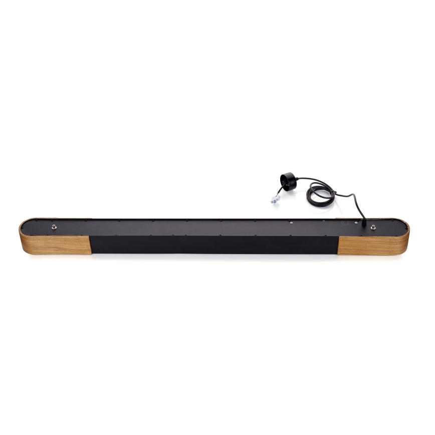 BRILAGI - Suspension LED sur câble GARDALINE LED/100W/230V chêne/noir