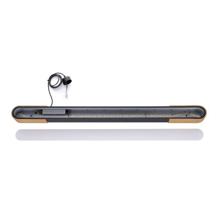 BRILAGI - Suspension LED sur câble GARDALINE LED/100W/230V chêne/noir