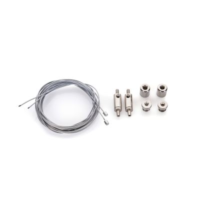 BRILAGI - Suspension LED sur câble GARDALINE LED/100W/230V chêne/noir