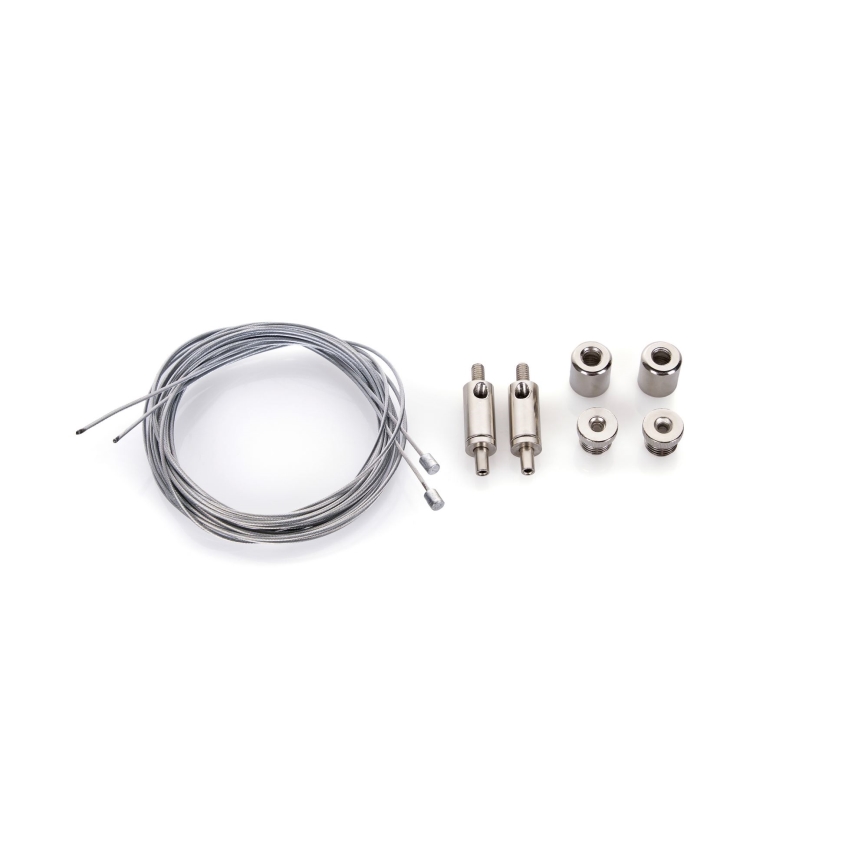 BRILAGI - Suspension LED sur câble GARDALINE LED/100W/230V chêne/noir