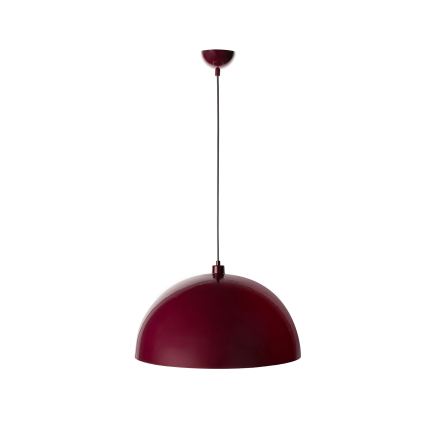 Brilagi - Suspension LED sur câble METALO 1xE27/40W/230V diam. 40 cm bordeaux/cuivrée