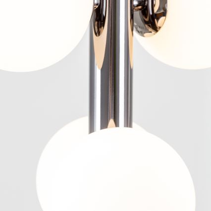 Brilagi - Suspension LED sur câble MILLA 6xG9/3W/230V chrome noir/blanc
