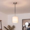 Brilagi - Suspension LED sur câble NUBILA 1x E27/60W/230V Ø 14 cm noir/crème