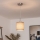 Brilagi - suspension LED sur câble NUBILA 1xE27/60W/230V Ø 14 cm marron