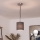 Brilagi - Suspension LED sur câble NUBILA 1xE27/60W/230V Ø 14 cm noir/anthracite