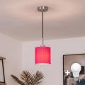 Brilagi - Suspension LED sur câble NUBILA 1xE27/60W/230V Ø 14 cm noir/rose