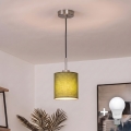 Brilagi - Suspension LED sur câble NUBILA 1xE27/60W/230V Ø 14 cm noir/vert