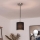 Brilagi - Suspension LED sur câble NUBILA 1xE27/60W/230V Ø 14 cm noire