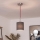 Brilagi - Suspension LED sur câble NUBILA 1xE27/60W/230V Ø 14 cm rouge/anthracite
