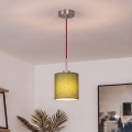 Brilagi - Suspension LED sur câble NUBILA 1xE27/60W/230V Ø 14 cm rouge/vert