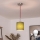 Brilagi - Suspension LED sur câble NUBILA 1xE27/60W/230V Ø 14 cm rouge/vert