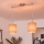 Brilagi - Suspension LED sur câble NUBILA 2xE27/60W/230V orange