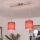 Brilagi - Suspension LED sur câble NUBILA 2xE27/60W/230V rouge