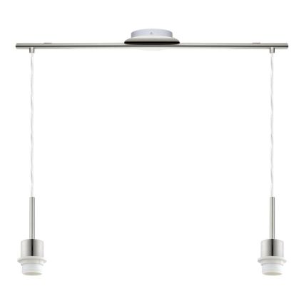 Brilagi - Suspension LED sur câble NUBILA 2xE27/60W/230V rouge pompéien