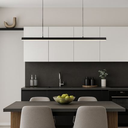 Brilagi - Suspension LED sur câble PAXIS LED/30W/230V 120 cm noir