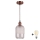 Brilagi - Suspension LED sur câble RETRO GLASS 1xE27/60W/230V Ø 14 cm cuivre/blanc