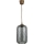 Brilagi - Suspension LED sur câble RETRO GLASS 1xE27/60W/230V Ø 14 cm marron/gris fumé