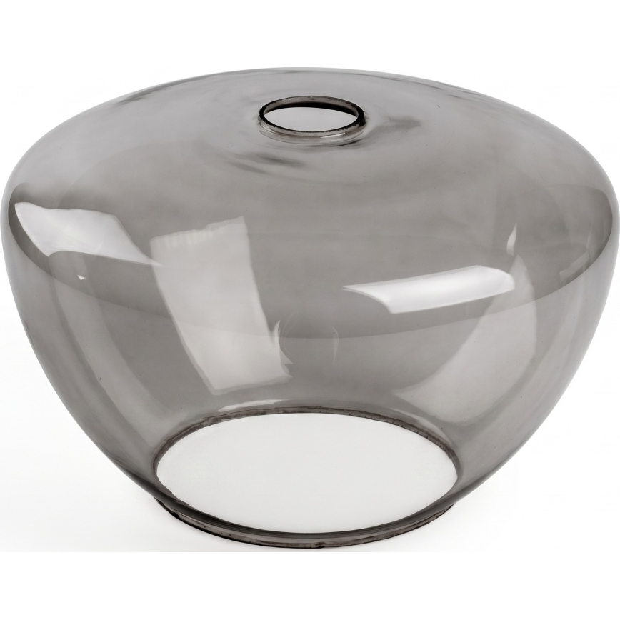 BRILAGI - Suspension LED sur câble RETRO GLASS 2xE27/60W/230V chrome mat/gris fumé