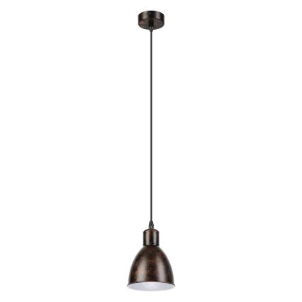 Brilagi - Suspension LED sur câble RIDDY 1xE27/60W/230V cuivré/patiné