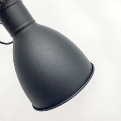 Brilagi - Suspension LED sur câble RIDDY 1xE27/60W/230V noire