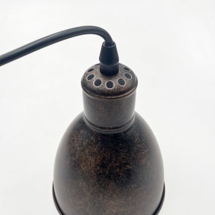 Brilagi - suspension LED sur câble RIDDY 3xE27/60W/230V cuivré/patiné