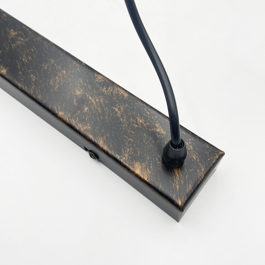 Brilagi - suspension LED sur câble RIDDY 3xE27/60W/230V cuivré/patiné