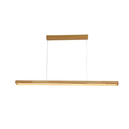 Brilagi - Suspension LED sur câble UMEA WOOD LED/30W/230V 120 cm bois d'hévéa