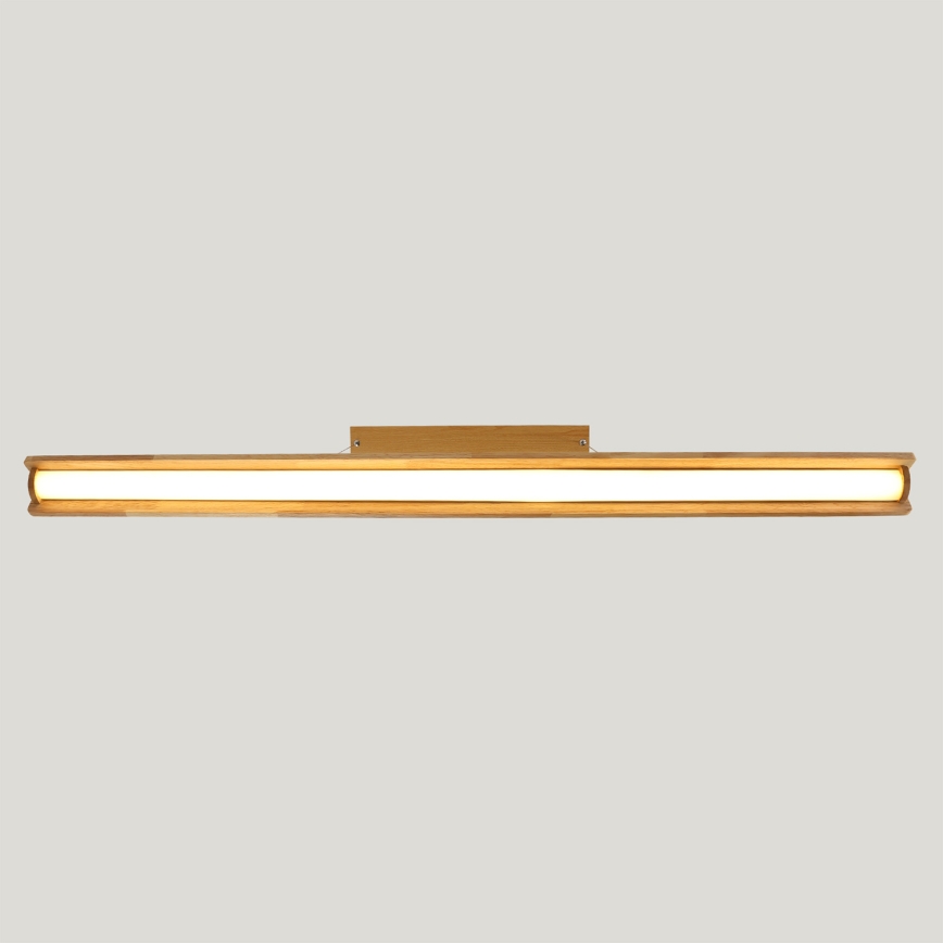 Brilagi - Suspension LED sur câble UMEA WOOD LED/30W/230V 120 cm bois d'hévéa