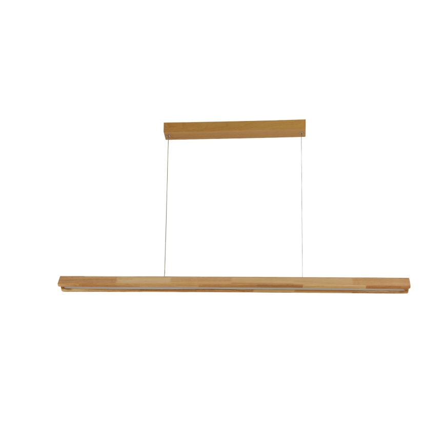 Brilagi - Suspension LED sur câble UMEA WOOD LED/30W/230V 120 cm bois d'hévéa