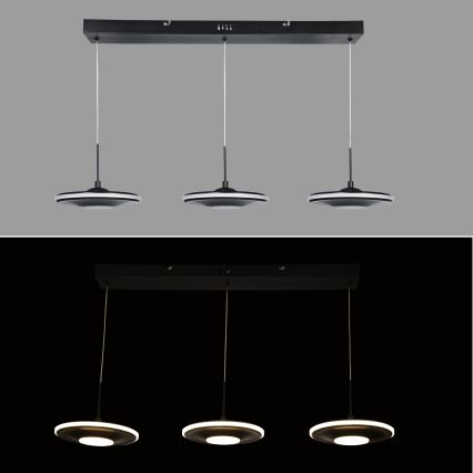 Brilagi - Suspension LED sur câble VERANO 3xLED/15W/230V