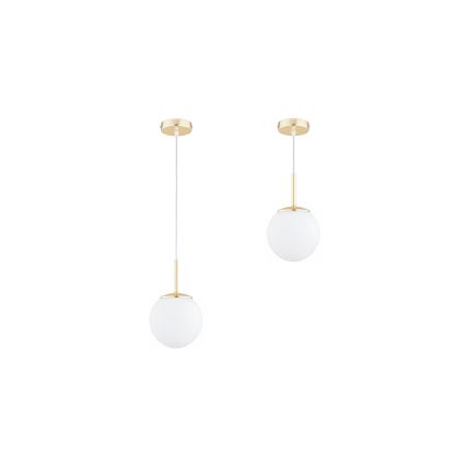 Brilagi - Suspension MILO sur câble, 1xE27/60W/230V, finition dorée