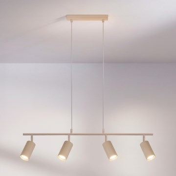 Brilagi - Suspension SELE sur câble 4xGU10/30W/230V beige