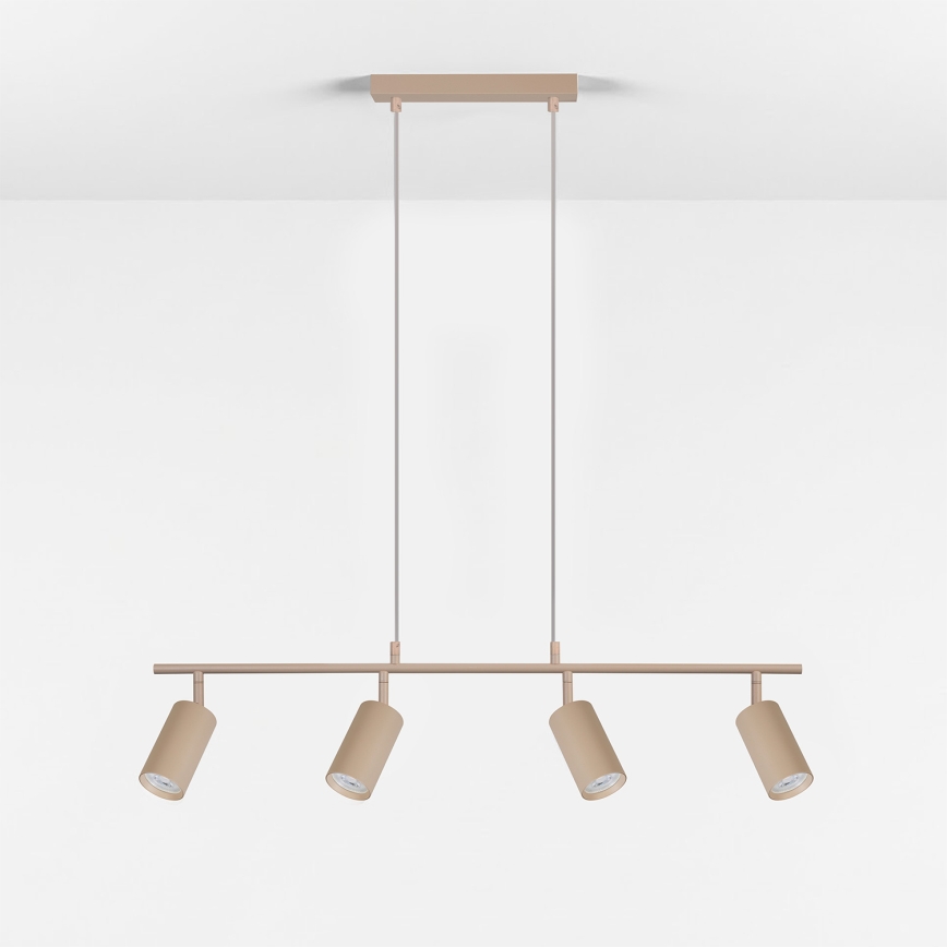 Brilagi - Suspension SELE sur câble 4xGU10/30W/230V beige