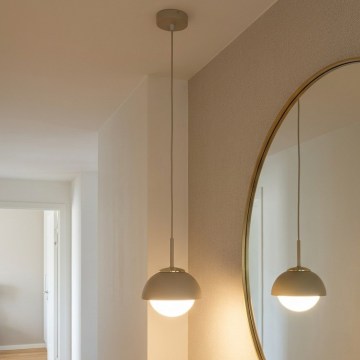 Brilagi - Suspension sur câble 1xE27/60W/230V, Ø 18 cm, beige/doré