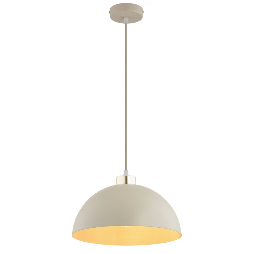 Brilagi - Suspension sur câble 1xE27/60W/230V Ø 30 cm beige/doré