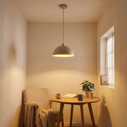 Brilagi - Suspension sur câble 1xE27/60W/230V Ø 30 cm beige/doré