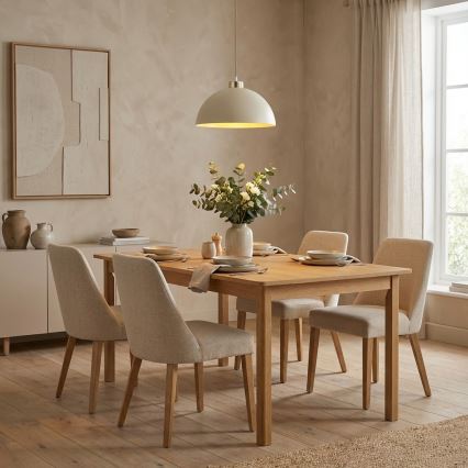 Brilagi - Suspension sur câble 1xE27/60W/230V Ø 30 cm beige/doré