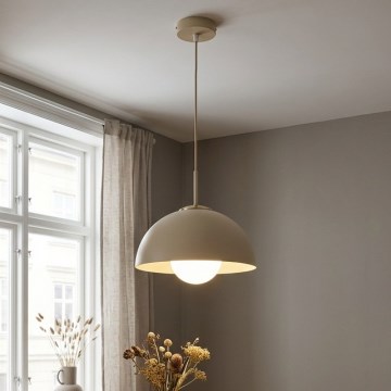 Brilagi - Suspension sur câble 1xE27/60W/230V Ø 30 cm beige/doré