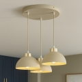 Brilagi - Suspension sur câble 3xE27/60W/230V beige/doré