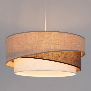 Brilagi - Suspension sur câble ARROW 1xE27/60W/230V Ø 45 cm beige/marron/blanc